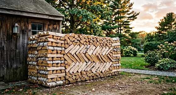 Укладка дров в Долгопрудном, переулок Молодёжная, 36